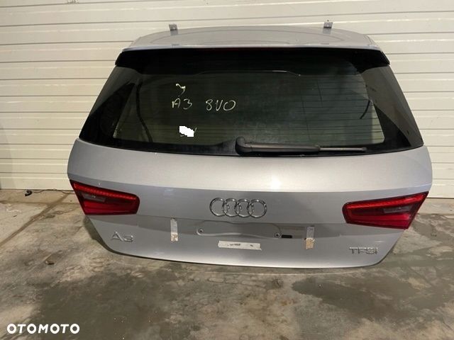 AUDI A3 8V KLAPA stan bdb kolor srebrny 3d 2014r - 1