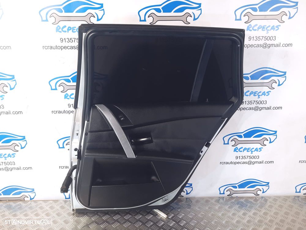 PORTA PORTAS TRASEIRA TRÁS DIREITA BMW 41527158502 7158502 BMW SERIE 5 E61 TOURING CARRINHA FECHO ELEVADOR MOTOR PUXADOR VIDRO ESCURECIDO - 4