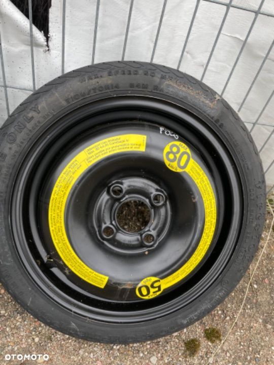 Polo fabia Ibiza koło dojazdowe zapas 14’ oryginał - 7