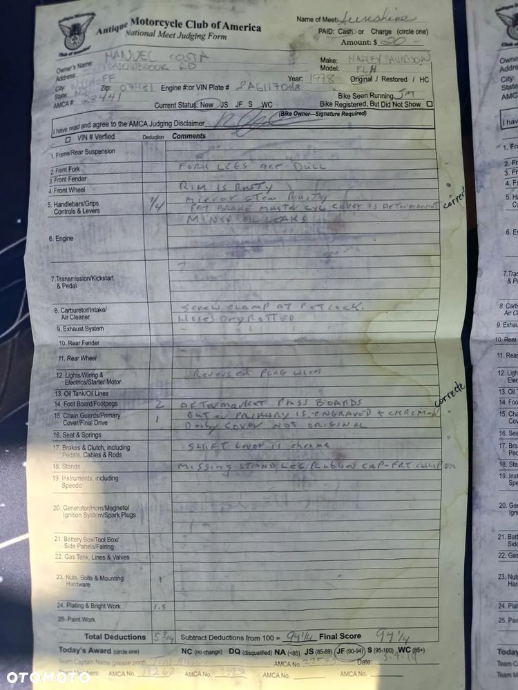 Harley-Davidson FLH Electra Glide - 15