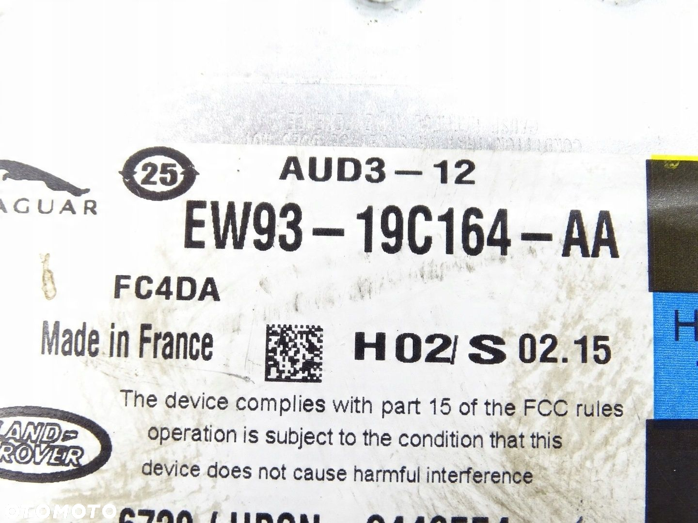 WZMACNIACZ AUDIO RANGE ROVER EVOQUE EW93-19C164-AA - 4