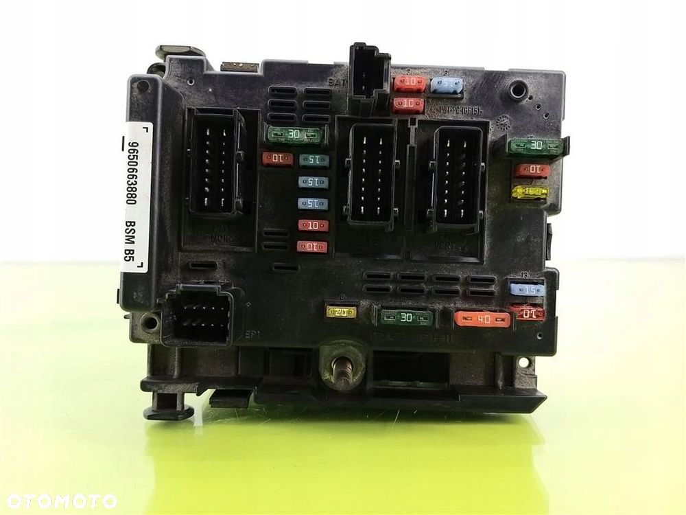 Moduł BSM sterownik Peugeot 307  I 2001-2008 BSMB5 DELPHI 9650663880 - 1