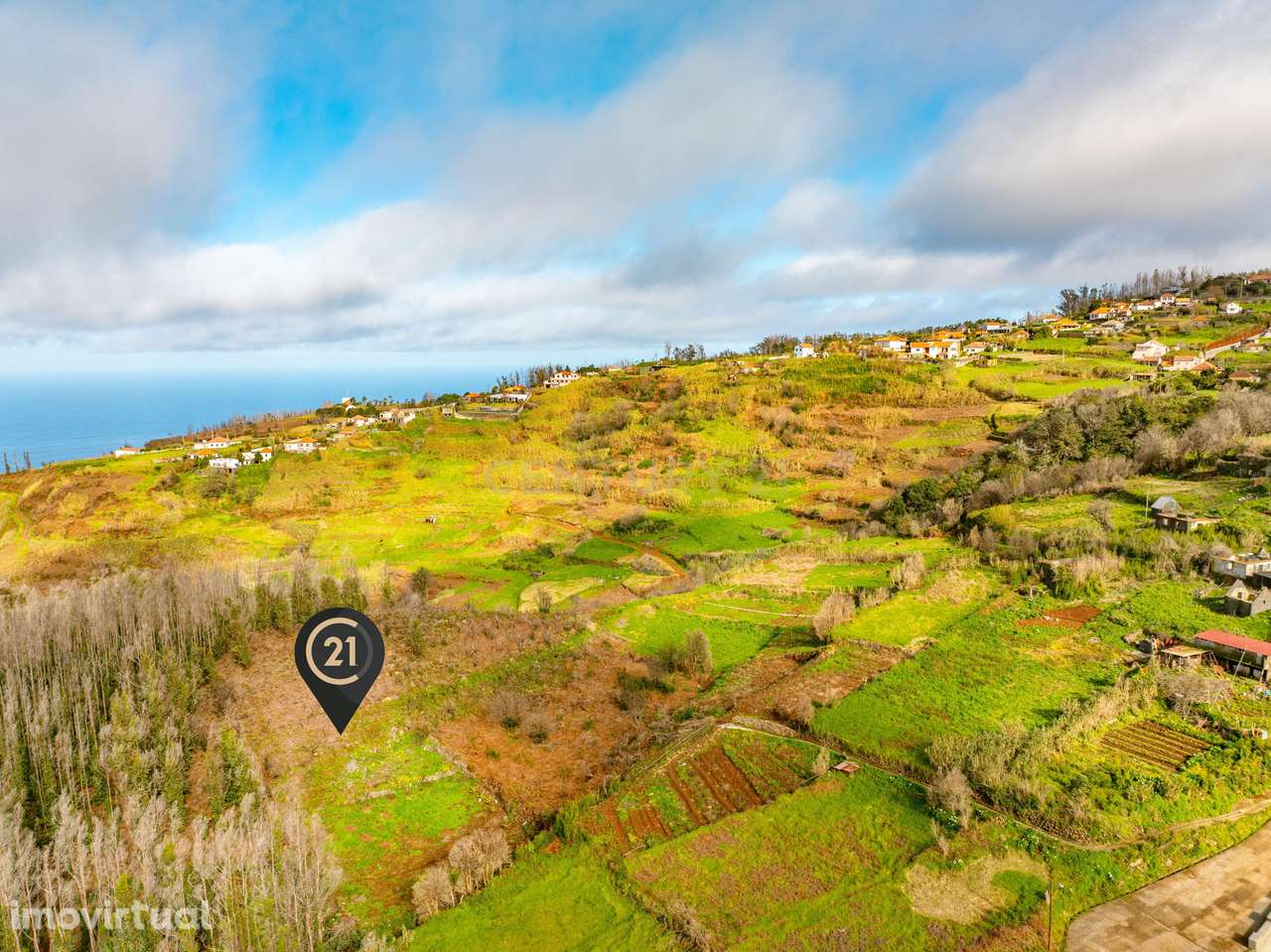 Terreno de 2.500 m² para Construção - Achadas da Cruz, Porto Moniz - Grande imagem: 4/13