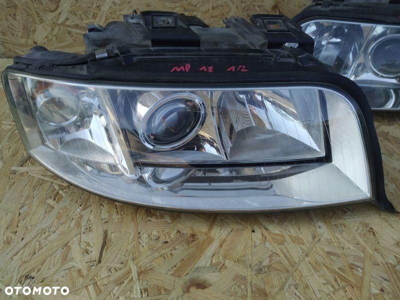 REFLEKTOR LAMPA LEWA + PRAWA KPL EU XENON AUDI A6 C5 LIFT - 3