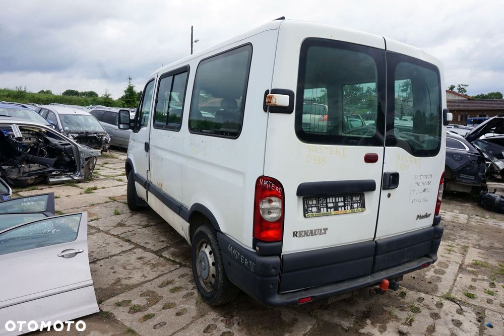RENAULT MASTER II LIFT 2006 O389 1.9 DCI F9Q774 82KM PK5372 BIAŁY na części - 3