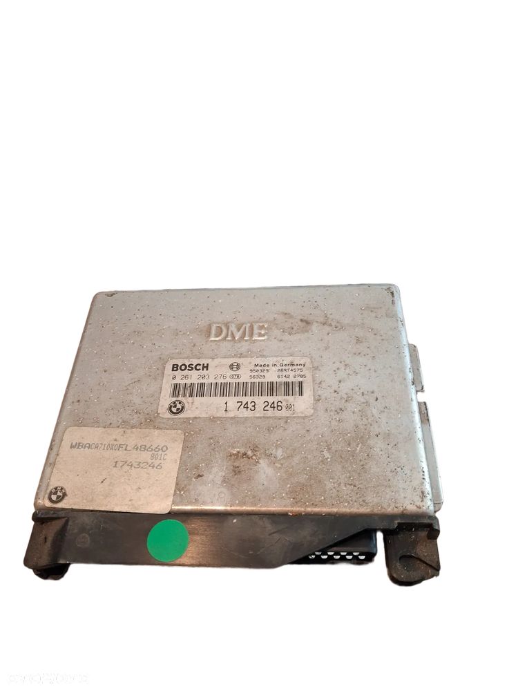 Sterownik Silnika ECU Komputer BMW 1743246 - 1
