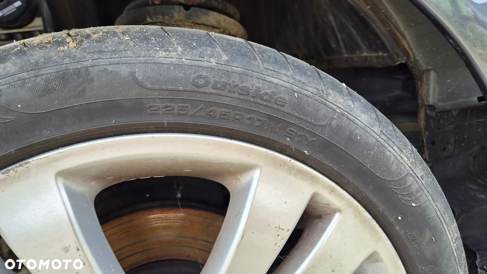 Koło koła opona opony felga felgi alufelgi Mercedes C Klasa W204 W212 5x112 225/45R17 - 2