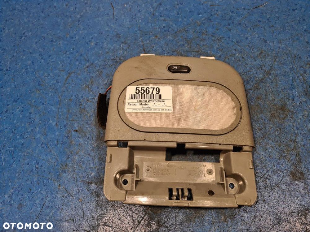 RENAULT MASTER II LIFT LAMPKI WEWNĘTRZNE 8200113207 - 1