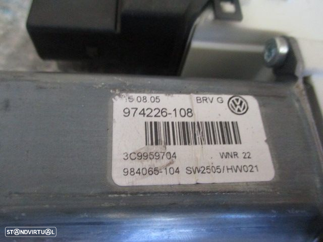 Motor Elevador Vidro 974226108 VW PASSAT 2007 TD - 2