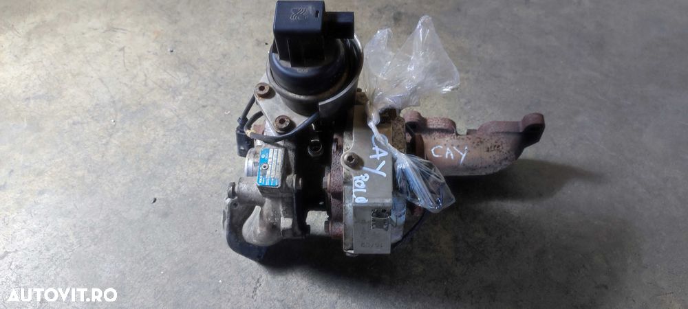 Turbo volkswagen vw polo 6R an 2010 motor CAY 90 CP - 3