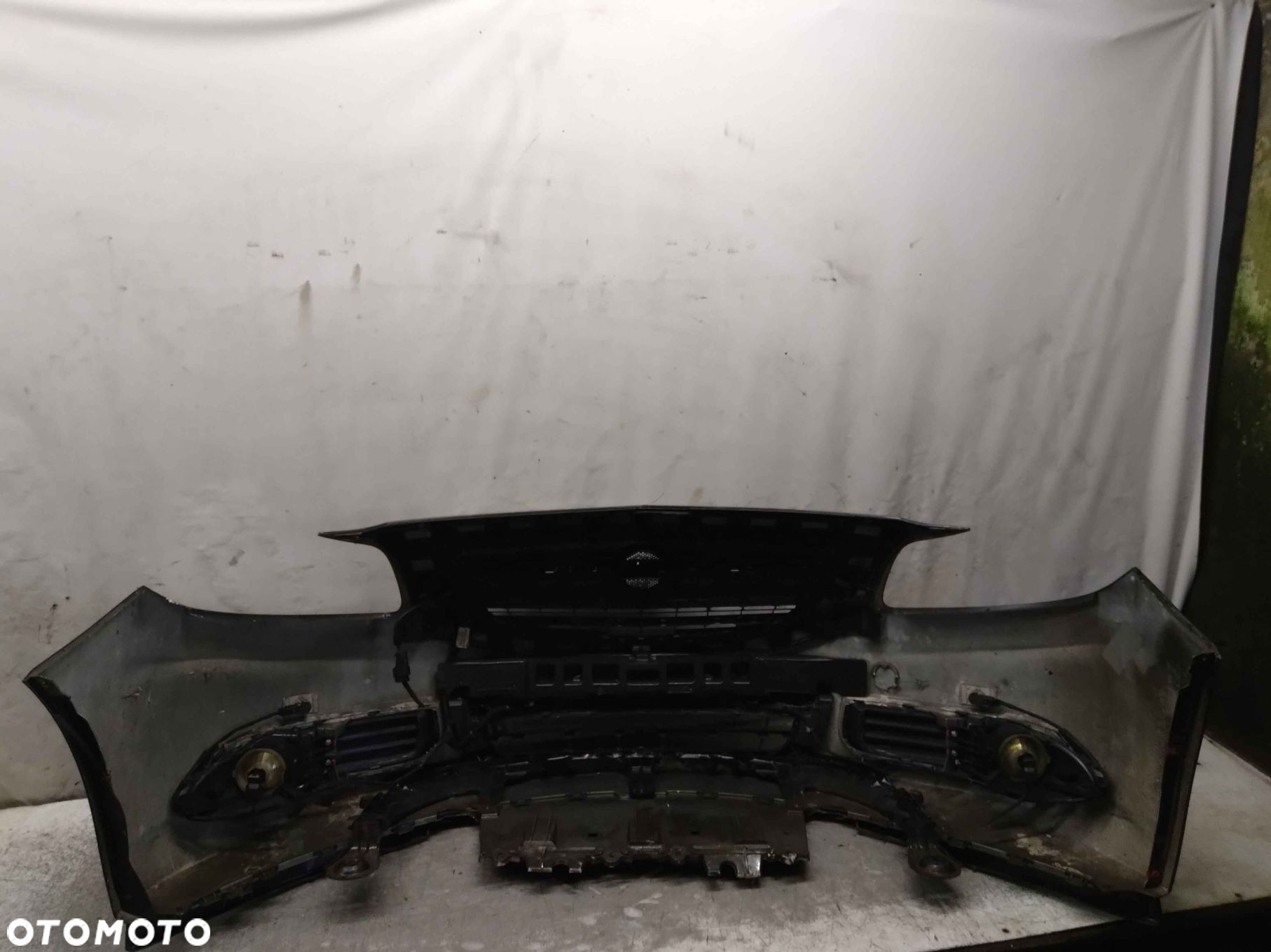 ^ ZDERZAK PRZÓD PRZEDNI DO OPEL INSIGNIA A Z22C CZARNY HALOGENY - 7