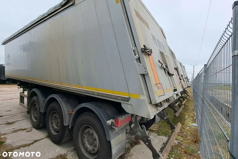 Wielton NW-3 / waga 6,2 t / poj. 38m3 / elek. dach / Teflon / 20 naczep r.2022 - 7