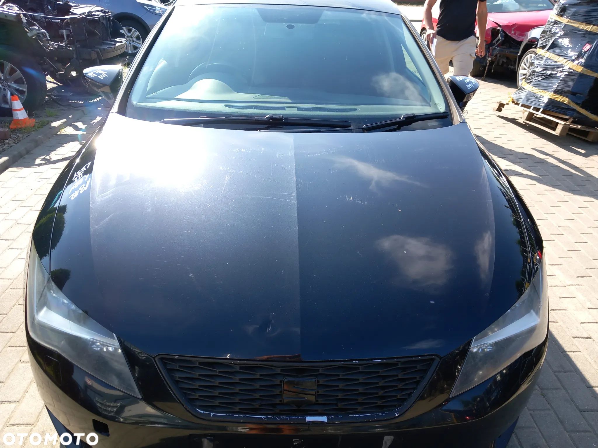 SEAT LEON III MASKA POKRYWA SILNIKA KOLOR: LZ9Y - 1