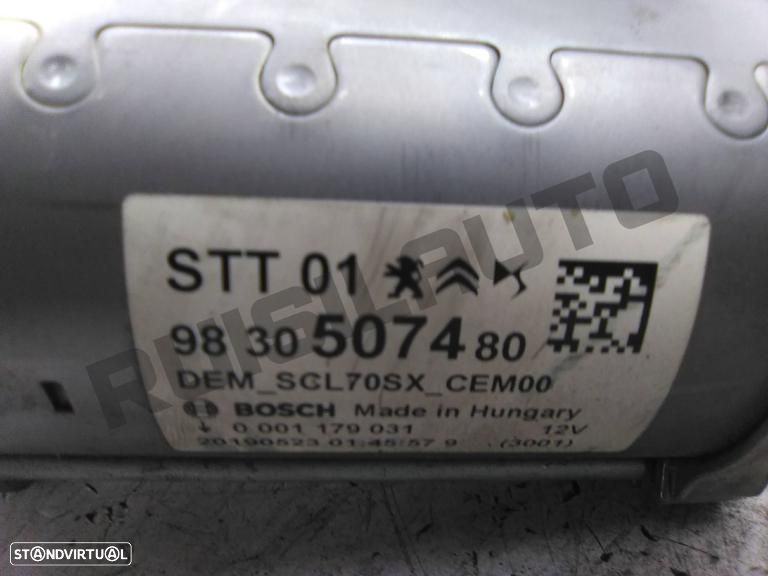 Motor Arranque 98305_07480 Peugeot 208 Ii [2019_2024] 1.2 Puret - 3