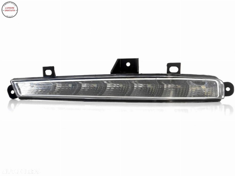 Lumini de zi dedicate LED DRL Mercedes W221 S-Class (2010-2013) Dreapta Stanga- livrare gratuita - 3