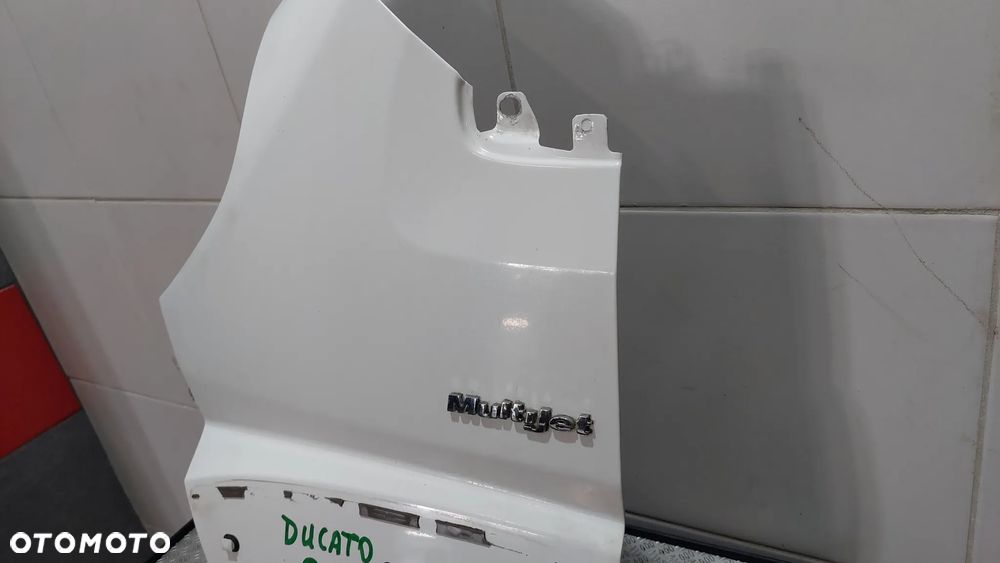 BŁOTNIK LEWY PRZÓD FIAT DUCATO BIAŁY KOLOR EWP R2012 KOŁO 16 CALI - 2