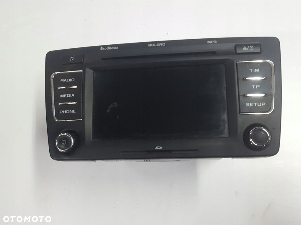 SKODA OCTAVIA 2 II LIFT 08-12r RADIO CD 1Z0035156M - 1