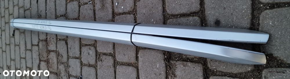 RELINGI DACHOWE CHROM KOMPLET 5E9860033 SKODA OCTAVIA III KOMBI LIFT - 3