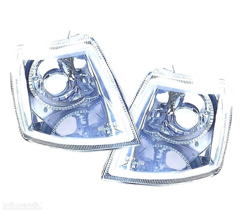 PISCAS FRONTAIS OPEL VECTRA A 88-95 CROMADO - 1