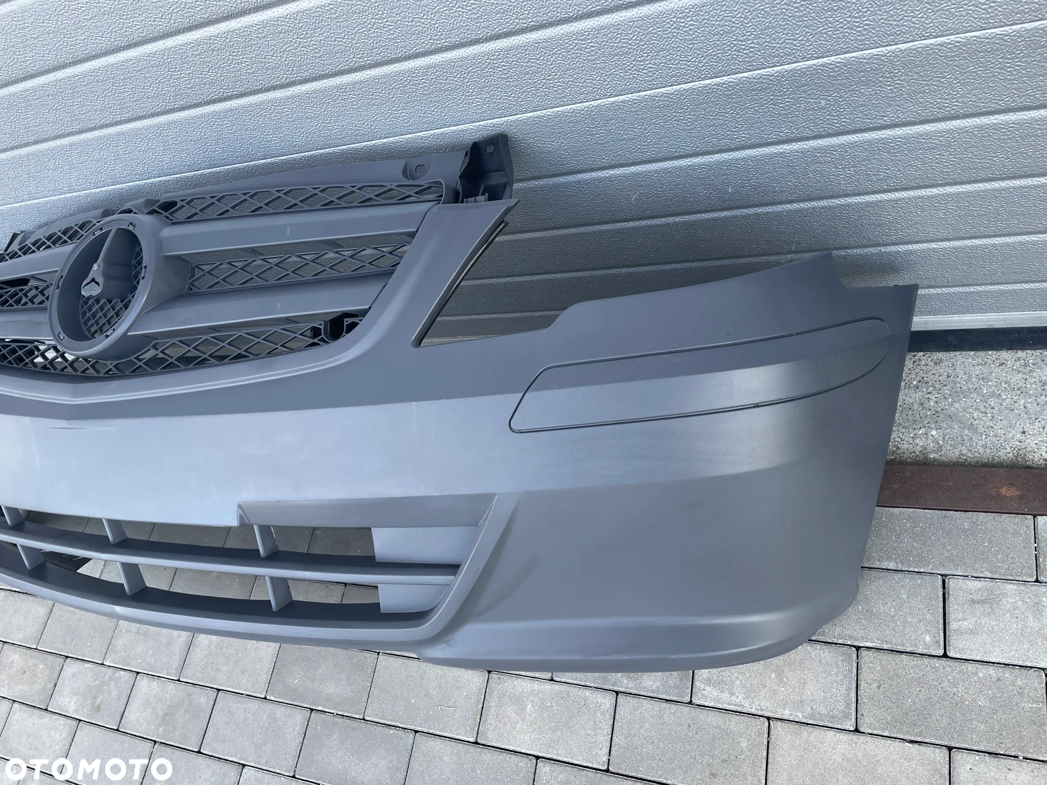 ZDERZAK PRZEDNI MERCEDES VITO W639 LIFT  2010-2013 - NOWY SZARY - 2