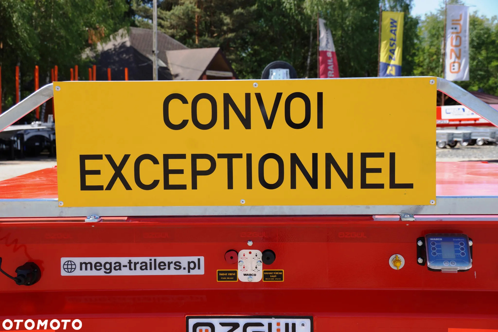 Inny TIEFBETT - MEGA TRAILERS - wersja STRONG - OSIE SAF - TRIDECK - ALUFELGI - 13