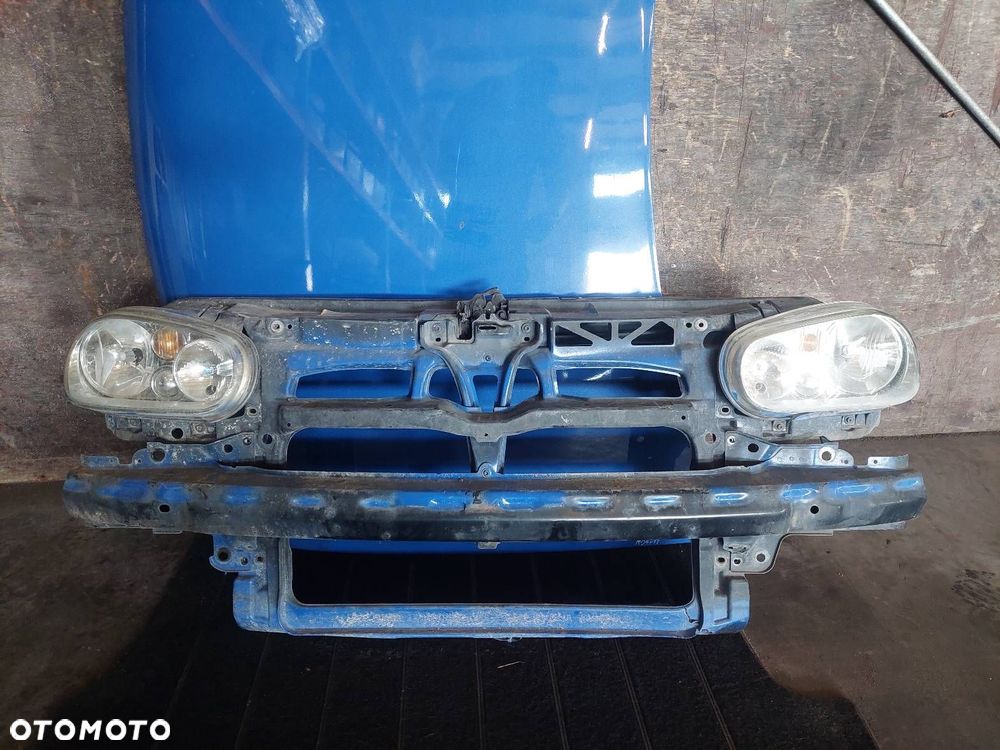 KOMPLETNY PRZÓD MASKA ZDERZAK BŁOTNIKI LAMPY PAS VOLKSWAGEN GOLF IV - 11