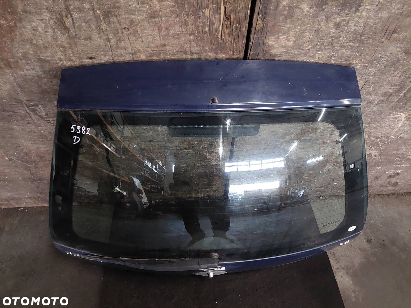 KOMPLETNY TYŁ KLAPA BAGAŻNIKA ZDERZAK LAMPY OPEL CORSA C Y20Z - 9