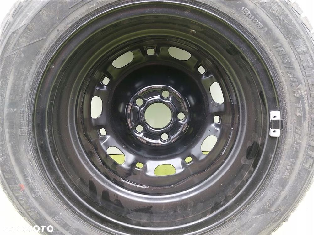 Koło zapasowe FELGA normalne Skoda Fabia I 5x100 6J X 14 ET 43 OPONA - 2