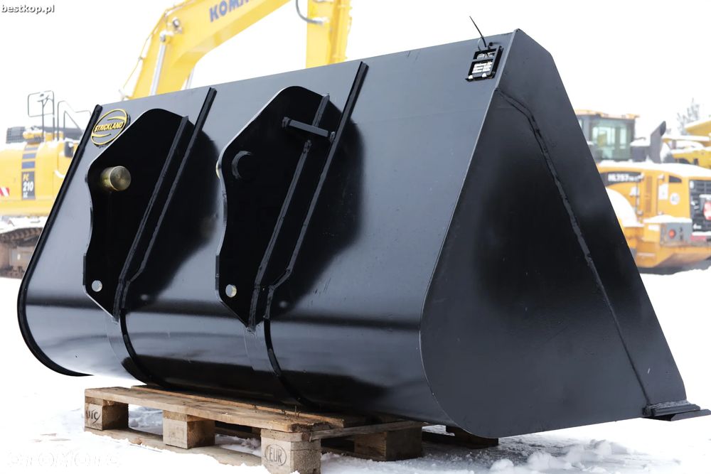 Łyżka ładowarkowa z dwustronnym lemieszem | Manitou | Q-Fit | 1.5 m3 | 230cm | - 5