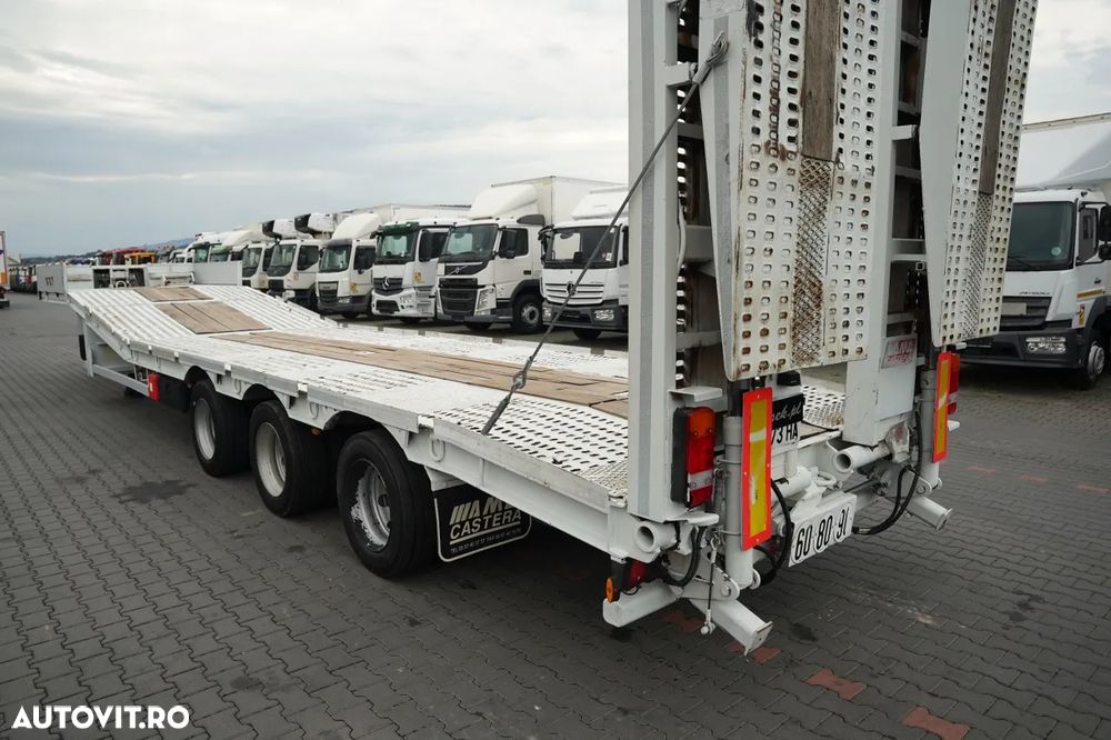 Altul REMORCA AUTO AMC CASTERA / ÎNCĂRCARE JOSĂ / 13,5 M / TABEL HIDRAULIC / TABELE HIDRAULICE / AX DE DIRECȚIE / TRONCIU - 14