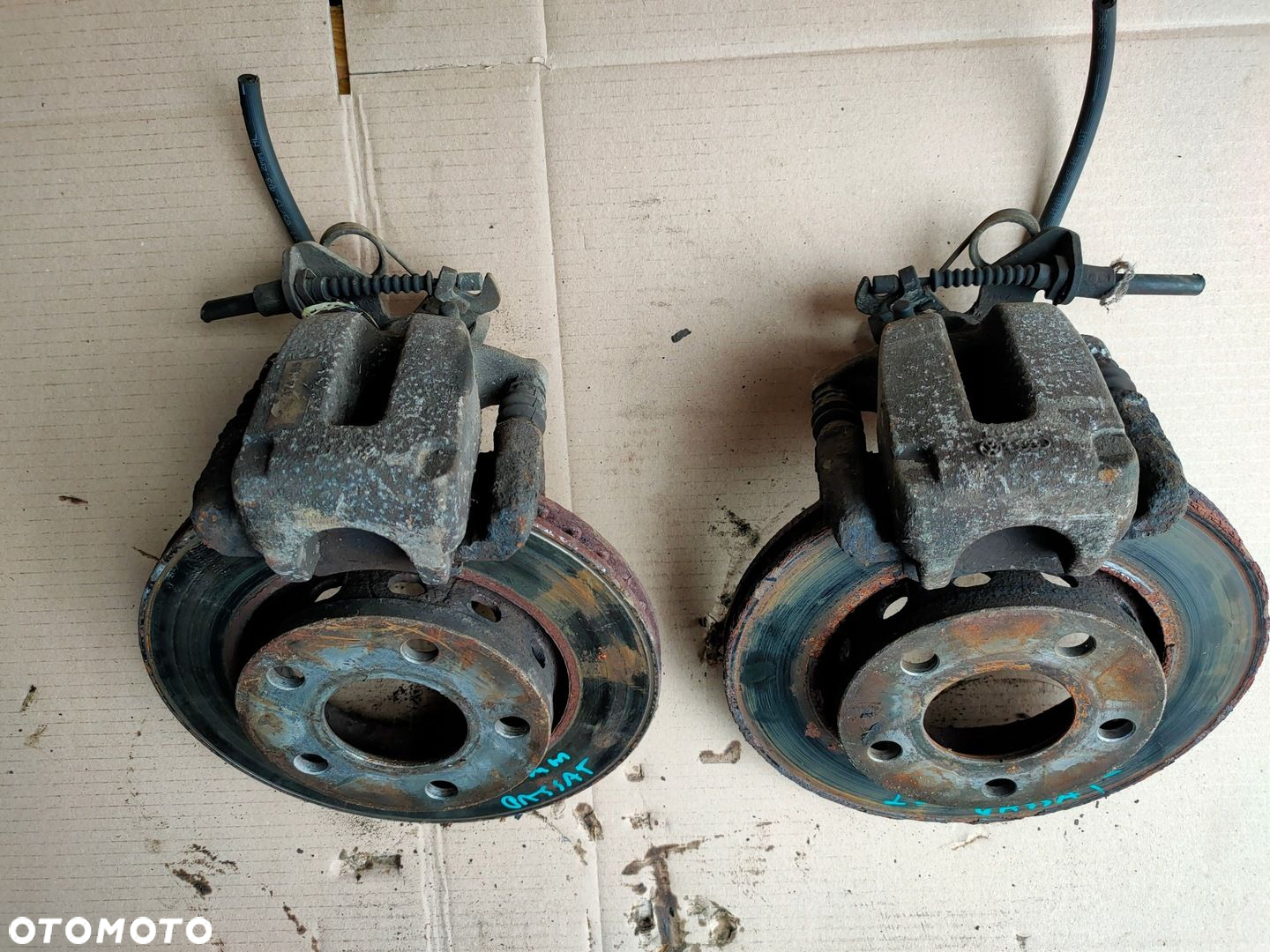 SWAP HAMULCE TYŁ passat b5 4motion 256MM WENTYLOWANE zaciski jarzma - 4