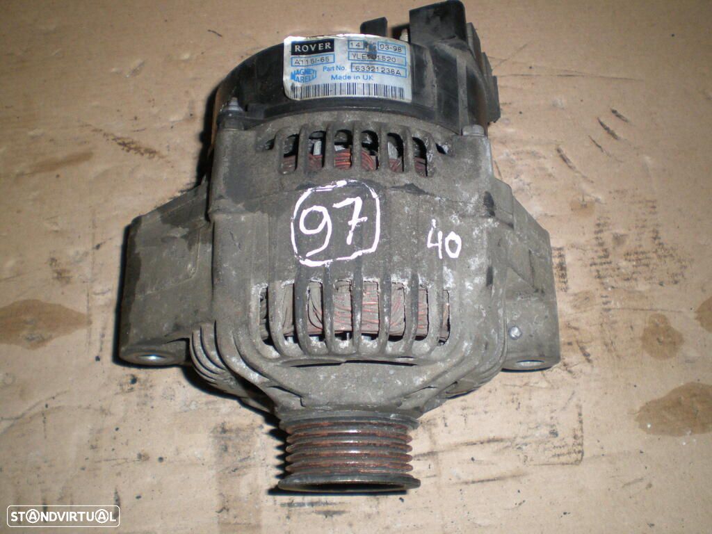 ALTERNADOR 63321238A ROVER 414 ROVER 214 1995 1.4 I - 1