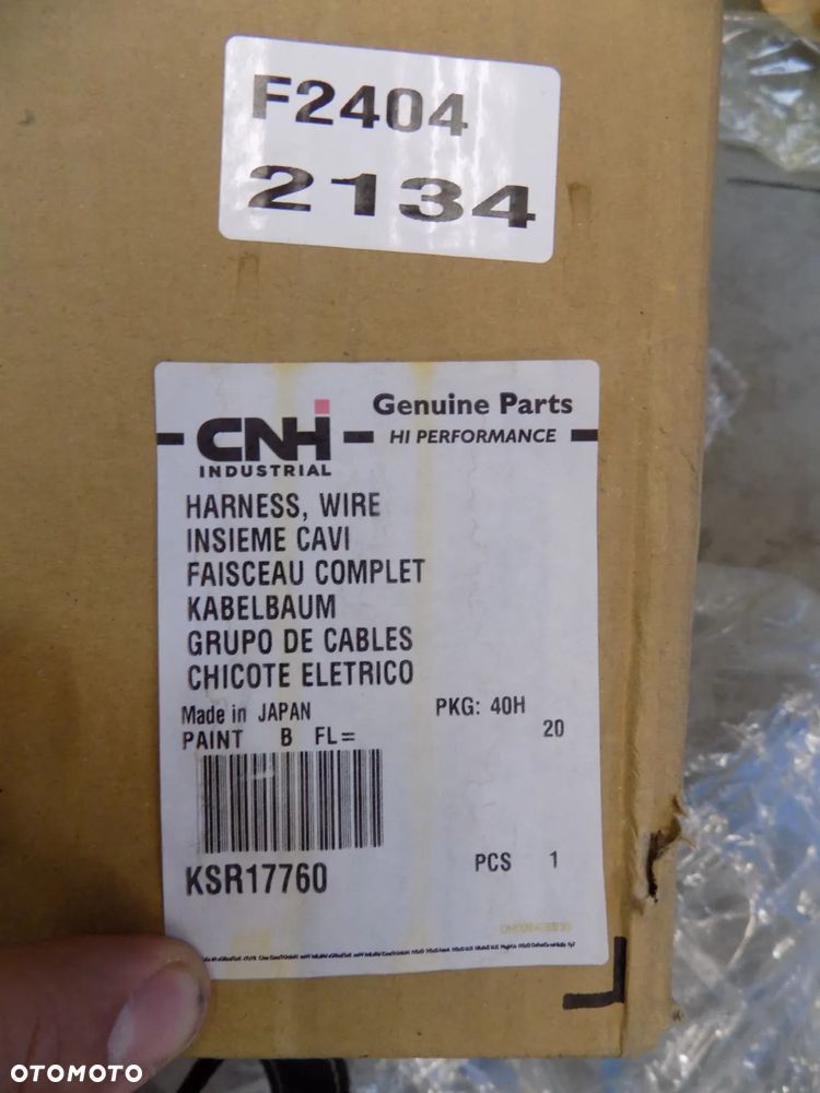 instalacja elektryczna wiązka ksr17760 1100058980 cnh new hollad case - 10