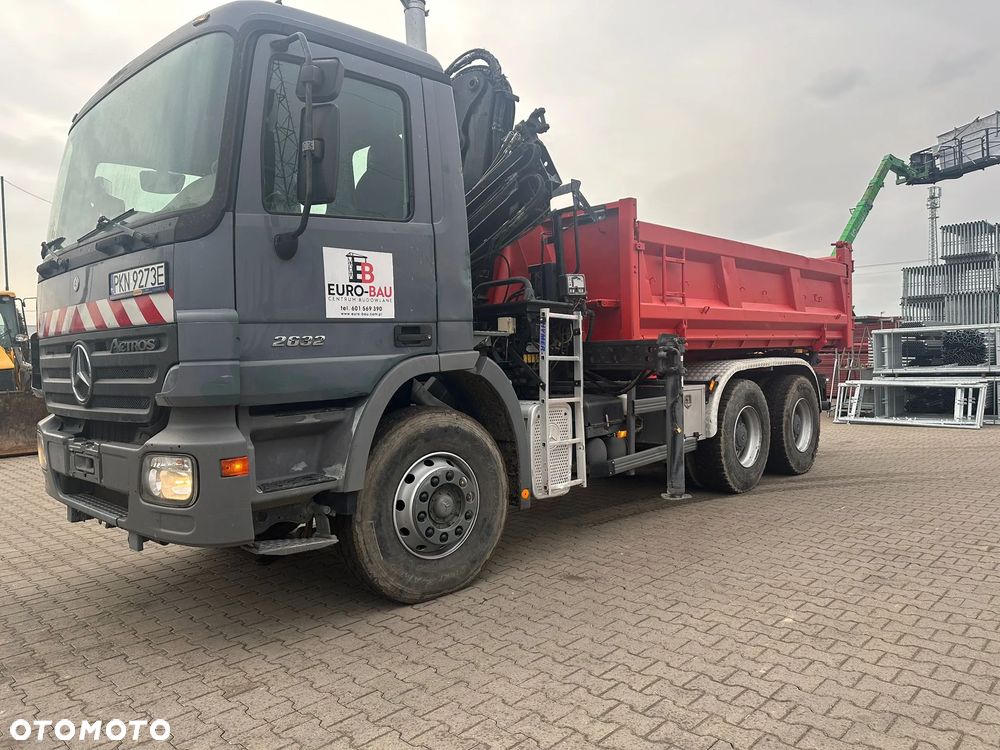 Mercedes-Benz Actros 2632 4 x 6 +HDS HIAB 122 CL Wywrotka - 37