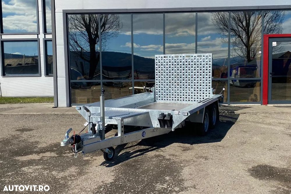 Martz Remorca auto transport utilaje, 2 axe, sistem de franare, 2700kg, KOPARKA  300/150/24 - 2