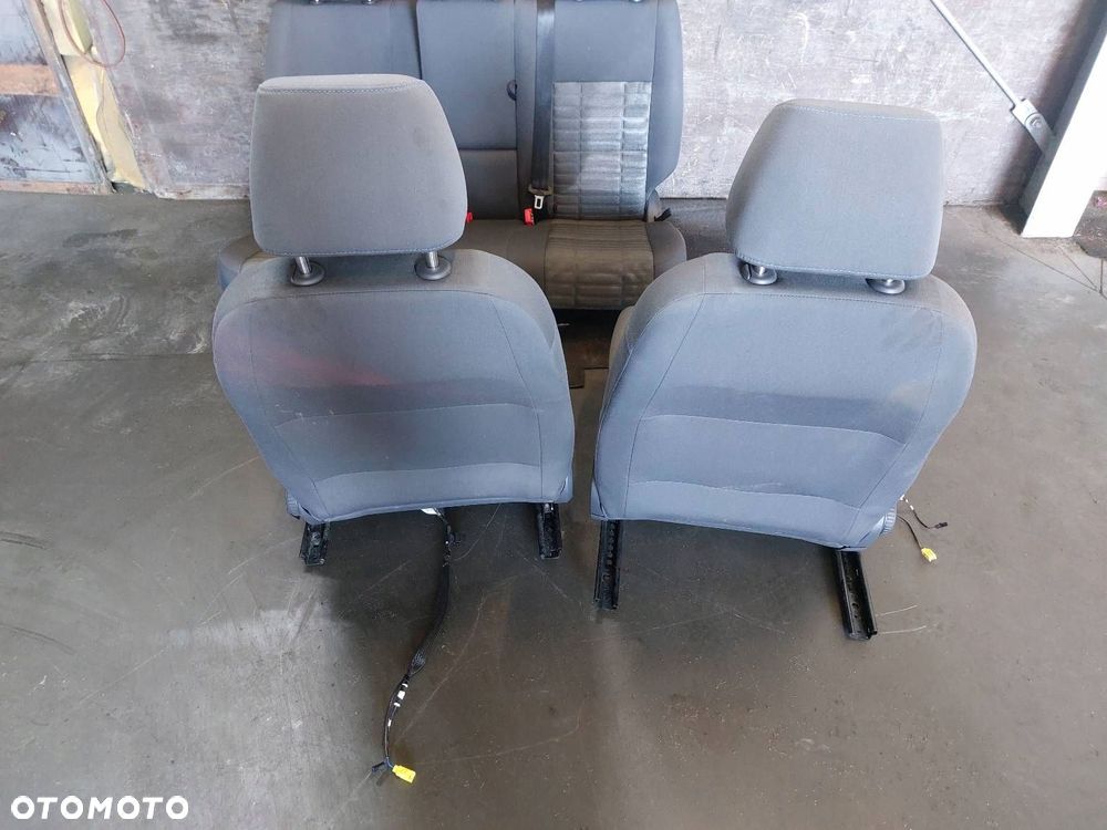 FOTELE KOMPLET LEWY PRAWY KANAPA TYŁ + BOCZKI VOLKSWAGEN GOLF V PLUS - 8