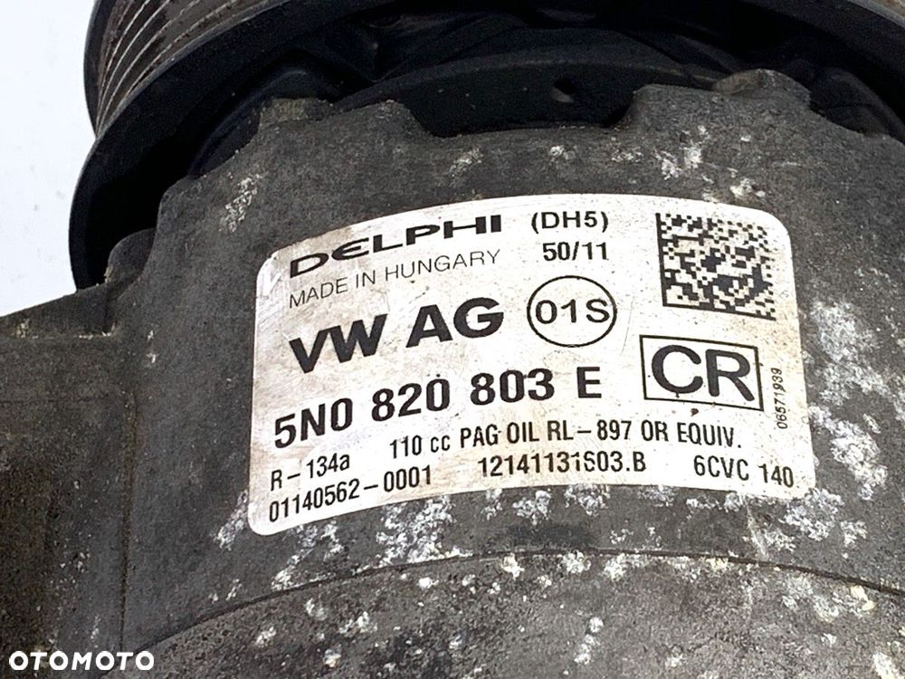 SPRĘŻARKA KLIMATYZACJI  VW PASSAT B7 Variant (365) 2010 - 2015 2.0 TDI 100 kW [136 KM] olej - 4