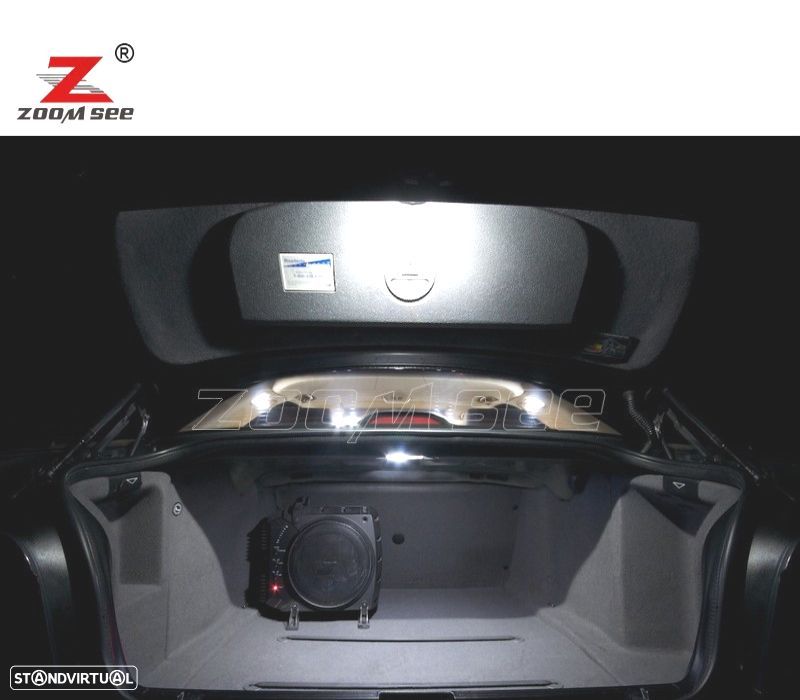 KIT 25 LAMPADAS LED INTERIOR PARA BMW E39 SERIE 5 WAGON TOURING 520I 525I 525D 528I 530I 530D 540I 9 - 2