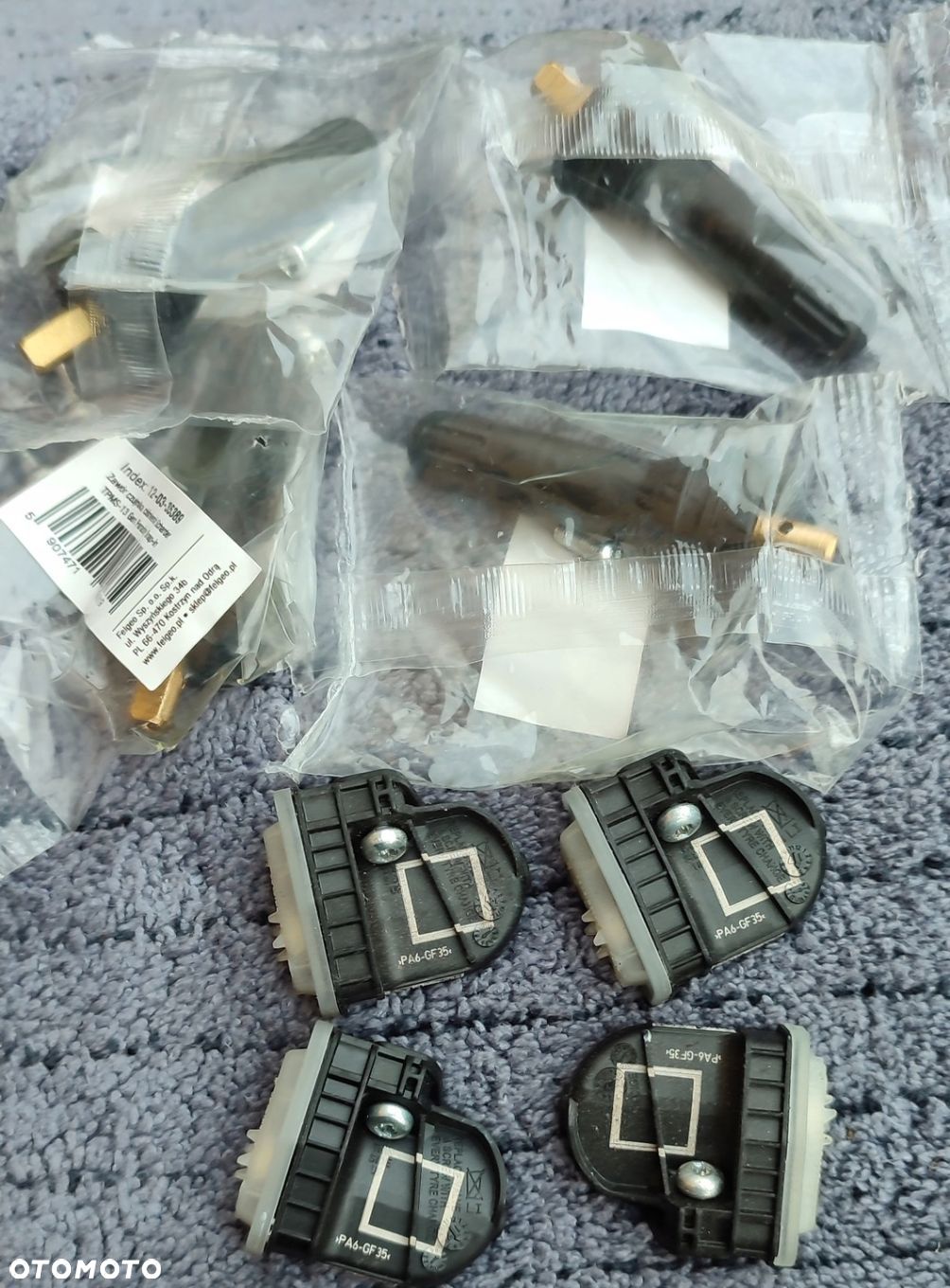 Czujniki Ciśnienia Kół Tpms Oryg. Ford Focus Fiesta Mondeo EV6T-1A180-DC - 1