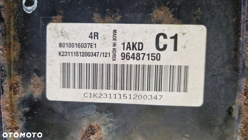 DAEWOO TACUMA CHEVROLET REEZO 1.6 16V STEROWNIK SILNIKA 96487150 - 2