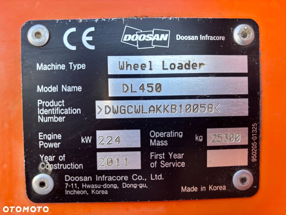 Doosan DL450 - 5