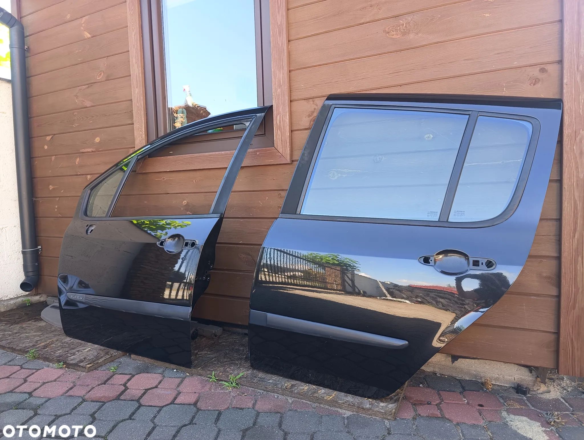 Drzwi lewy przód lewe przednie lewy tył lewe tylne Renault Modus NV676 - 1