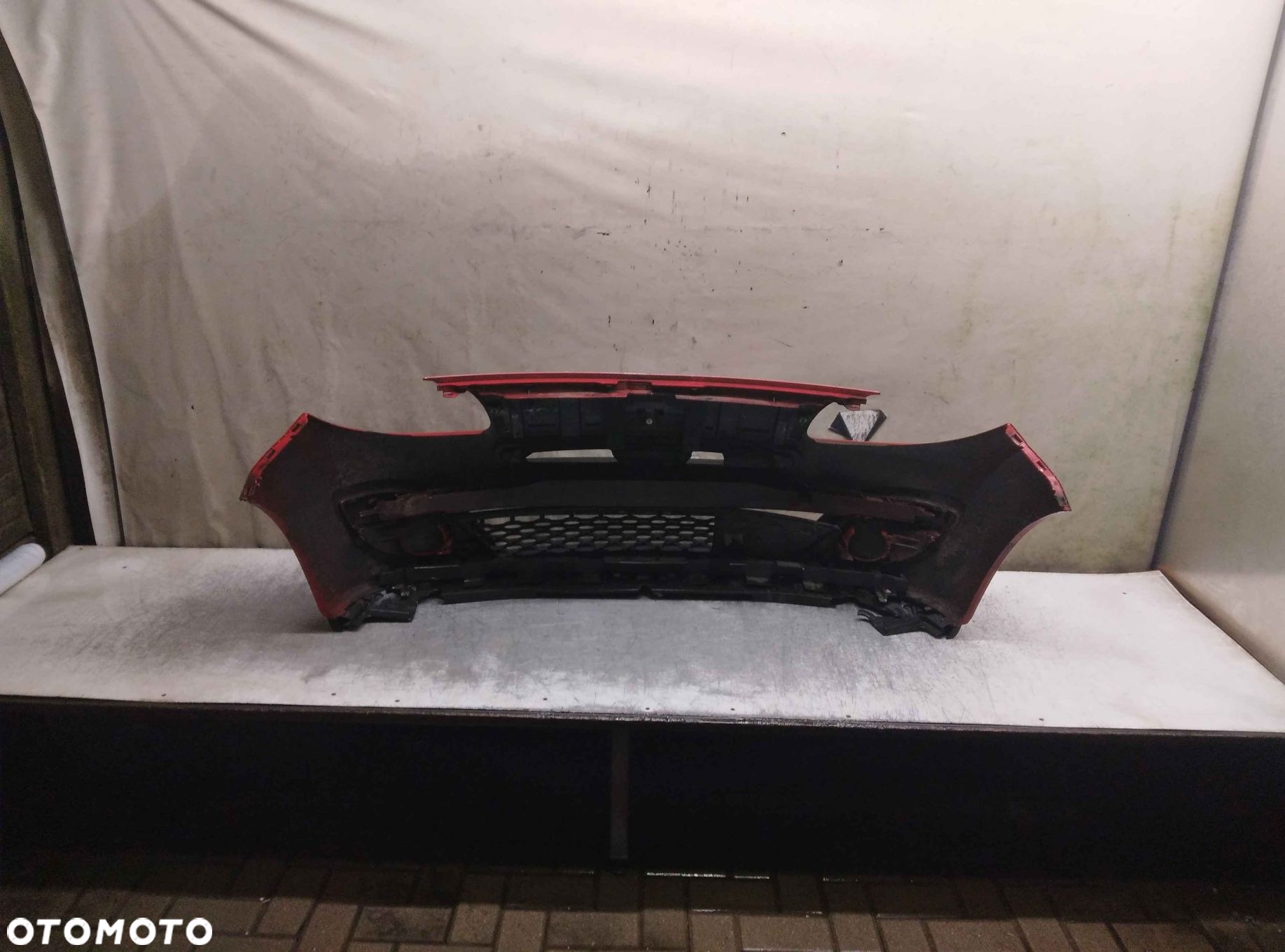 + ZDERZAK PRZÓD PRZEDNI RENAULT TWINGO 2 II OV727 CZERWONY - 5