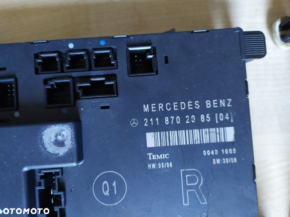 MERCEDES E 211 moduł zamka  drzwi sterownik RÓŻNE  NUMERY - 3