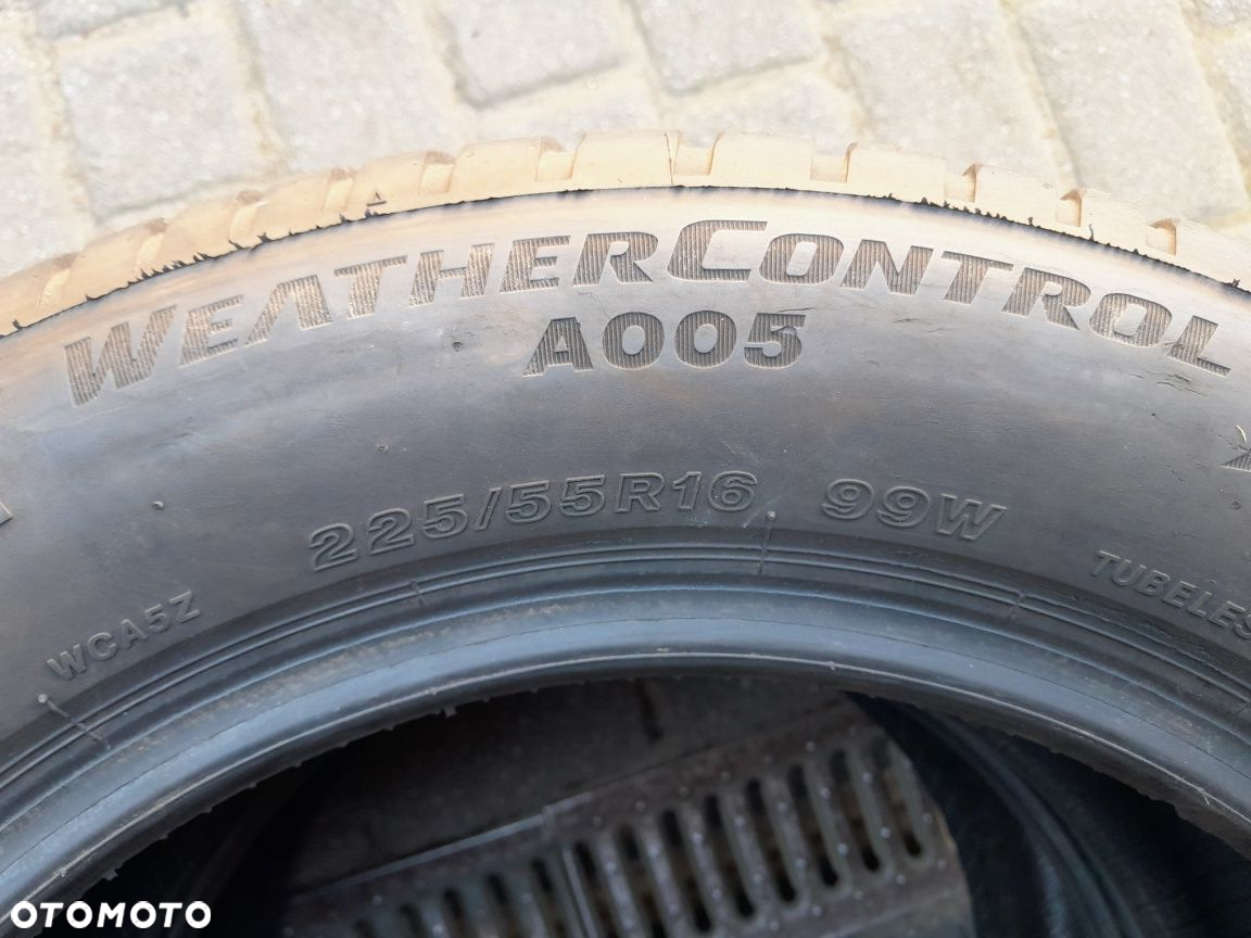 BRIDGESTONE 225/55R16 98W , pojedyńcza opona wielosezonowa. - 5