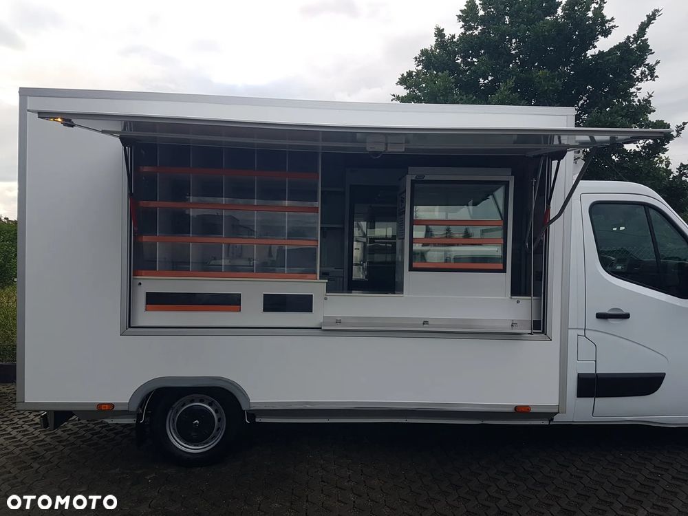 Renault MASTER SKLEP BAR FOODTRUCK KONTENER NISKOPODŁOGOWY AUTOSKLEP AGREGAT AC KLIMA DMC 3500KG - 5