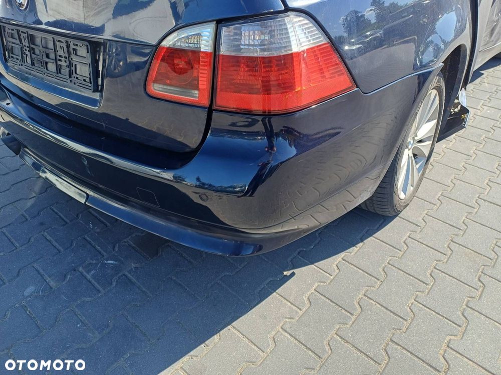 KOMPLETNY TYŁ KLAPA ZDERZAK LAMPA BMW E61 ORIENTBLAU METALLIC 317/5 - 3