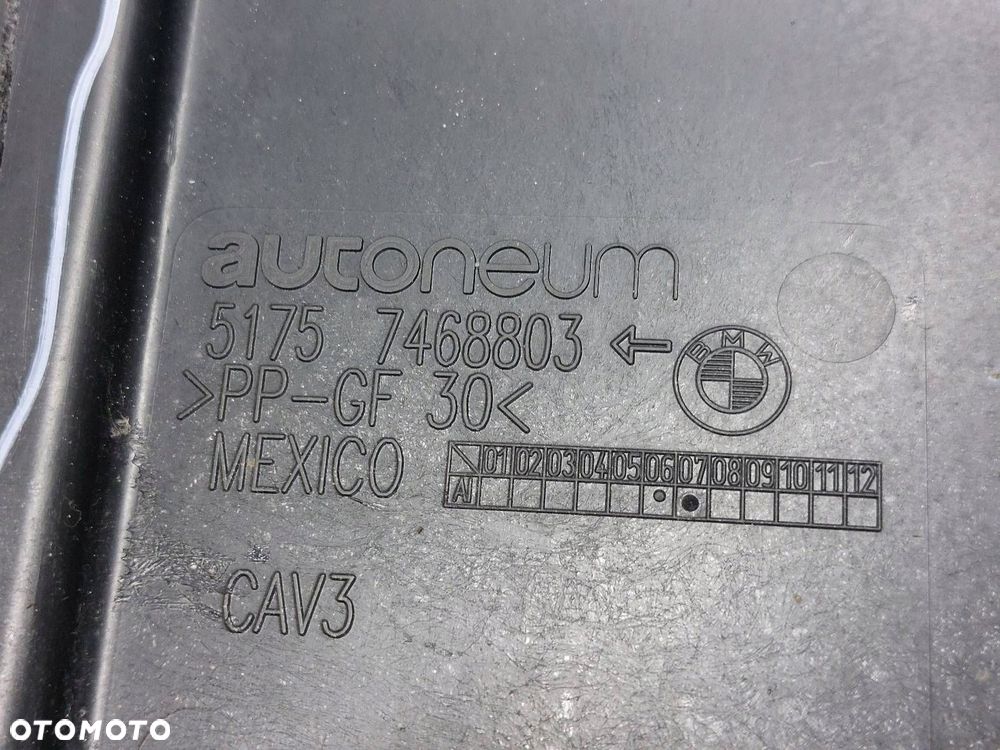OSŁONA SILNIKA DOLNA BMW X5 G05 7468803 7424879 - 7