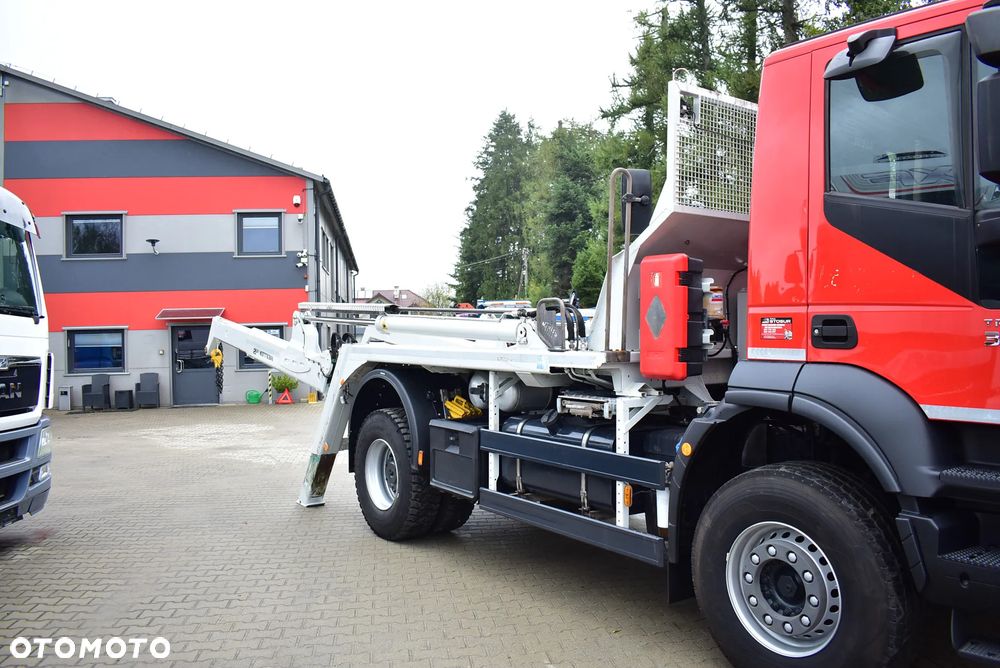 Iveco Trakker 360 / Bramowiec Meiller AK12/ Tylko 120.000 KM !/ Euro 6 / Sprowadzony/ Stan perfekcyjny ! - 19