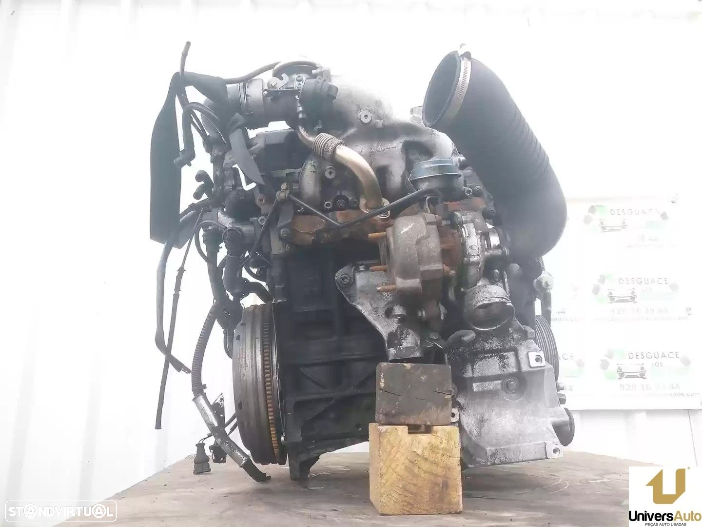 MOTOR COMPLETO SKODA SUPERB I 2002 -AWX - 2